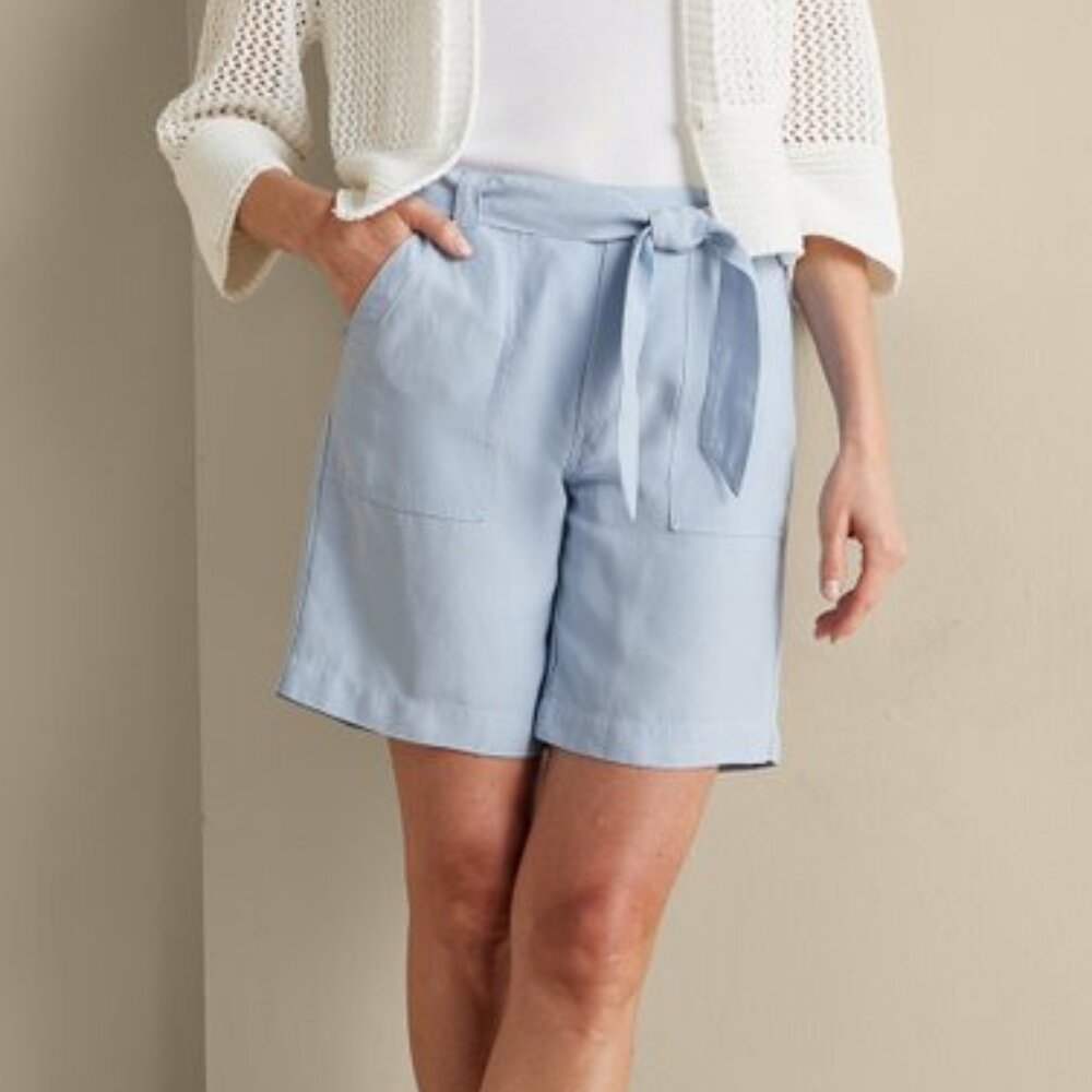 NWT Lyocell Linen ojai shorts